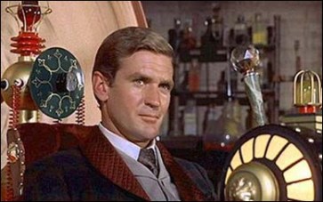 H. G. Wells con batín