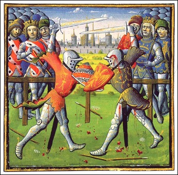 Justas entre caballeros