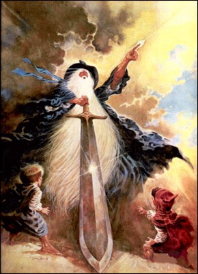 Gandalf, en la película de Ralph Bakshi
