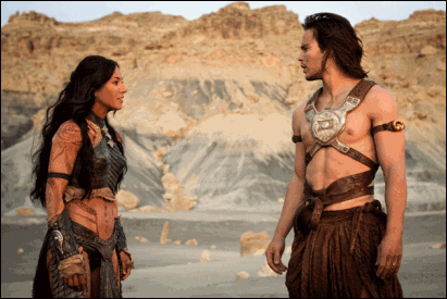 Jonh Carter y Dejah Thoris