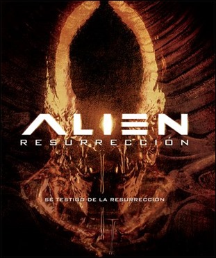 Cartel alternativo de Alien Resurrección