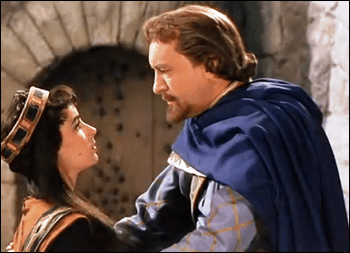 George Sanders como el estupendo Bois-Guilbert