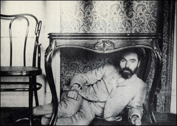 Curiosa imagen de Valeri Briusov