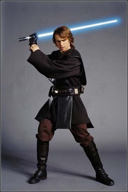 Hayden Christiansen, a punto de convertirse en Darth Vader