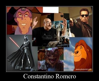 Constantino Romero y sus más famosos personajes