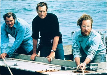 Los tres cazadores del tiburón