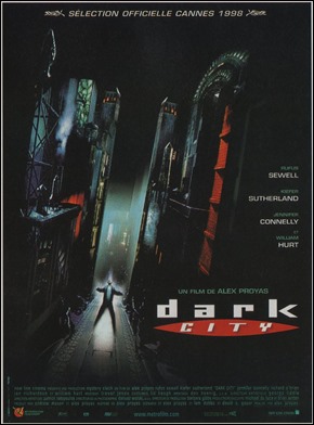 Cartel francés de  Dark City, de Alex Proyas