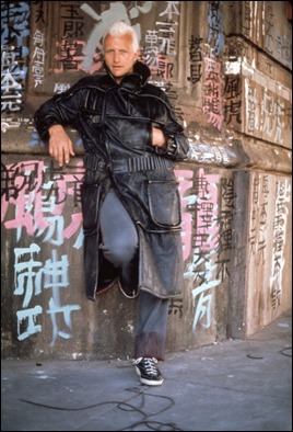 Curiosa imagen de Roy Batty-Rutger Hauer