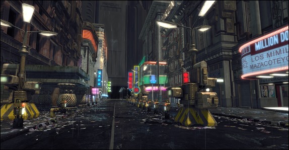 La calle donde se alza el Edificio Bradbury