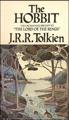 Portada de la novela de Tolkien El Hobbit