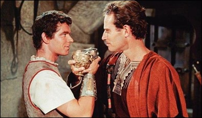 Messala y Ben-Hur, rivales de mayor fuste en la película