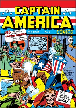 El histórico número 1 del Capitán América, en 1941