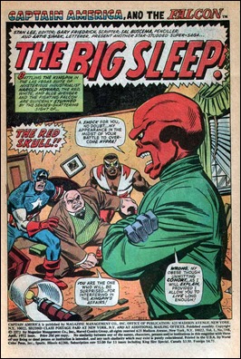 Cráneo Rojo dibujado por Sal Buscema