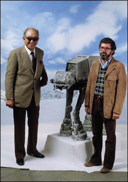 Akira Kurosawa y George Lucas