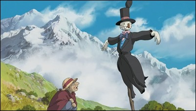 El encuentro entre Sophie y el espantapájaros