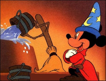 Mickey, el aprendiz de brujo