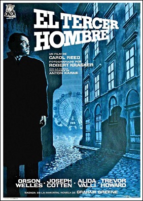 Cartel español de El tercer hombre
