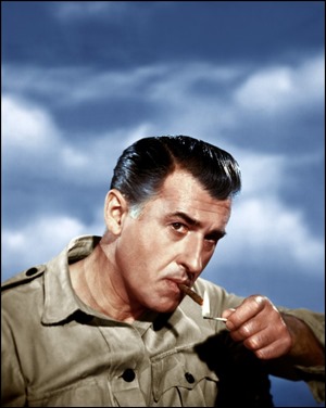 Stewart Granger y sus sienes plateadas