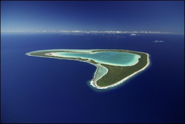 Un atolón como este vale para los cuentos de Stevenson