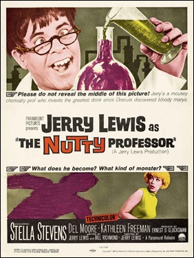 Cartel americano de El profesor chiflado