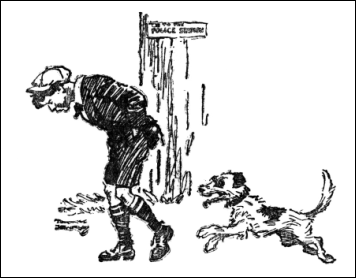 Guillermo y su fiel perro Jumble