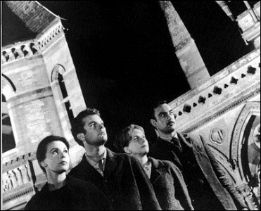 Los cuatro actores principales de The Haunting