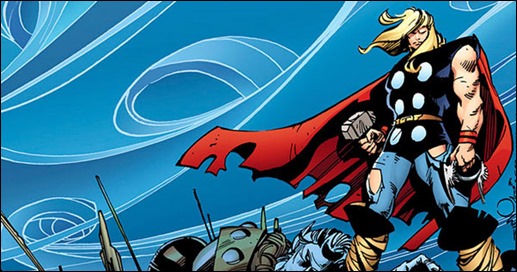 Imagen promocional de Thor, por Walt Simonson