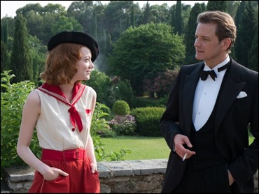 Magníficos Emma Stone y Colin Firth