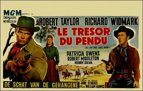 Magnífico cartel francés de Desafío en la ciudad muerta