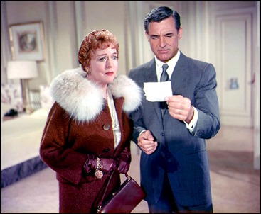 Roger Thornhill y mamá, o sea, Cary Grant y Jessie Royce Landis