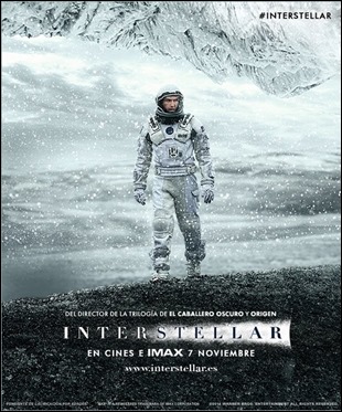 Matthew McConaughey en el poster de Interstellar