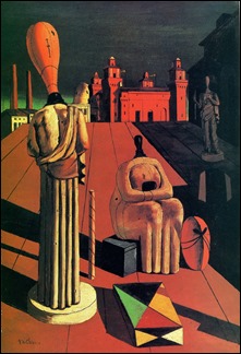 Giorgio de Chirico, uno de los pintores ligottianos