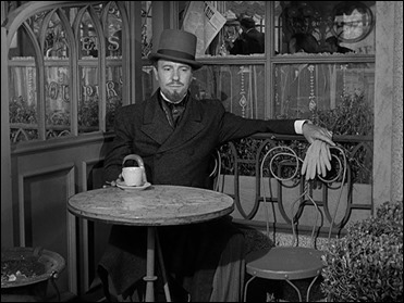 El doctor Sloper, abstraído en sus recuerdos en París