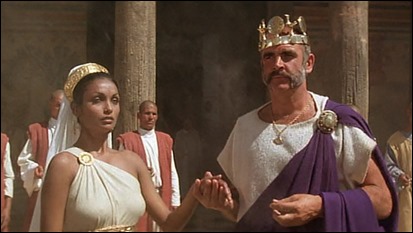 El rey y su aterrorizada reina