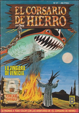 Estupenda portada de La zíngara de Venecia