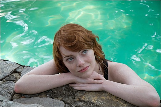 La estupenda Emma Stone como Jill