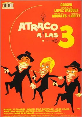 Cartel de Atraco a las 3
