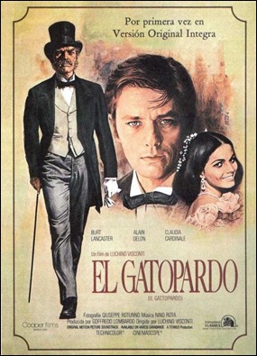Cartel español de El Gatopardo