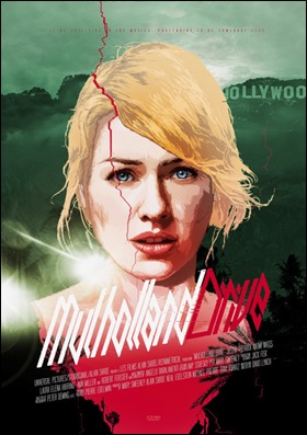 Un curioso poster de Mulholland Drive