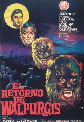 El retorno de Walpurgis, poster