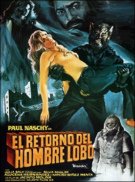 El retorno del hombre lobo, poster