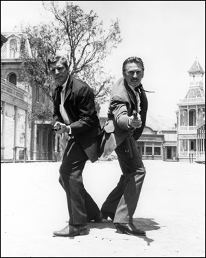 Wyatt Earp y Doc Holliday, Burt Lancaster y Kirk Douglas