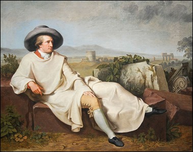 Goethe en Italia, por Tischbein