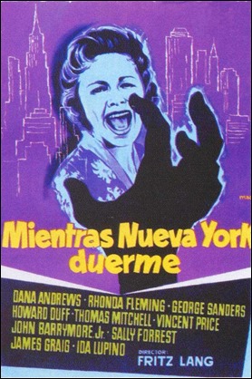 Cartel de Mientras Nueva York duerme