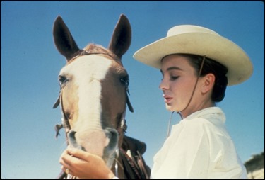 Jean Simmons en Horizontes de grandeza