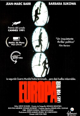 Póster español de Europa, de Lars von Trier