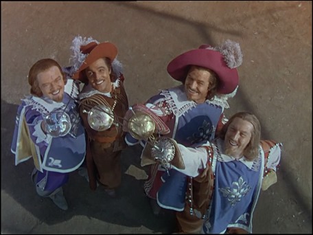 Entrañable plano del uno para todos