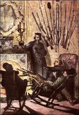 Una velada cualquiera en el Gun-Club con sus muy completitos socios