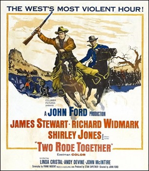 Poster original de Dos cabalgan juntos