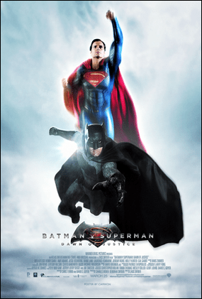 Buena alternativa a los posters más conocidos de Batman v Superman El amanecer de la justicia